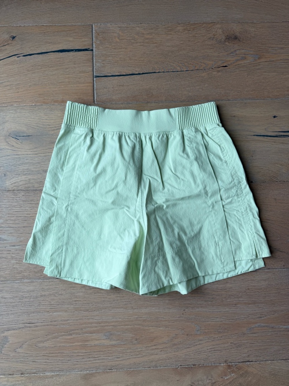 lululemon Light Green Women's Elastic Waist Shorts
